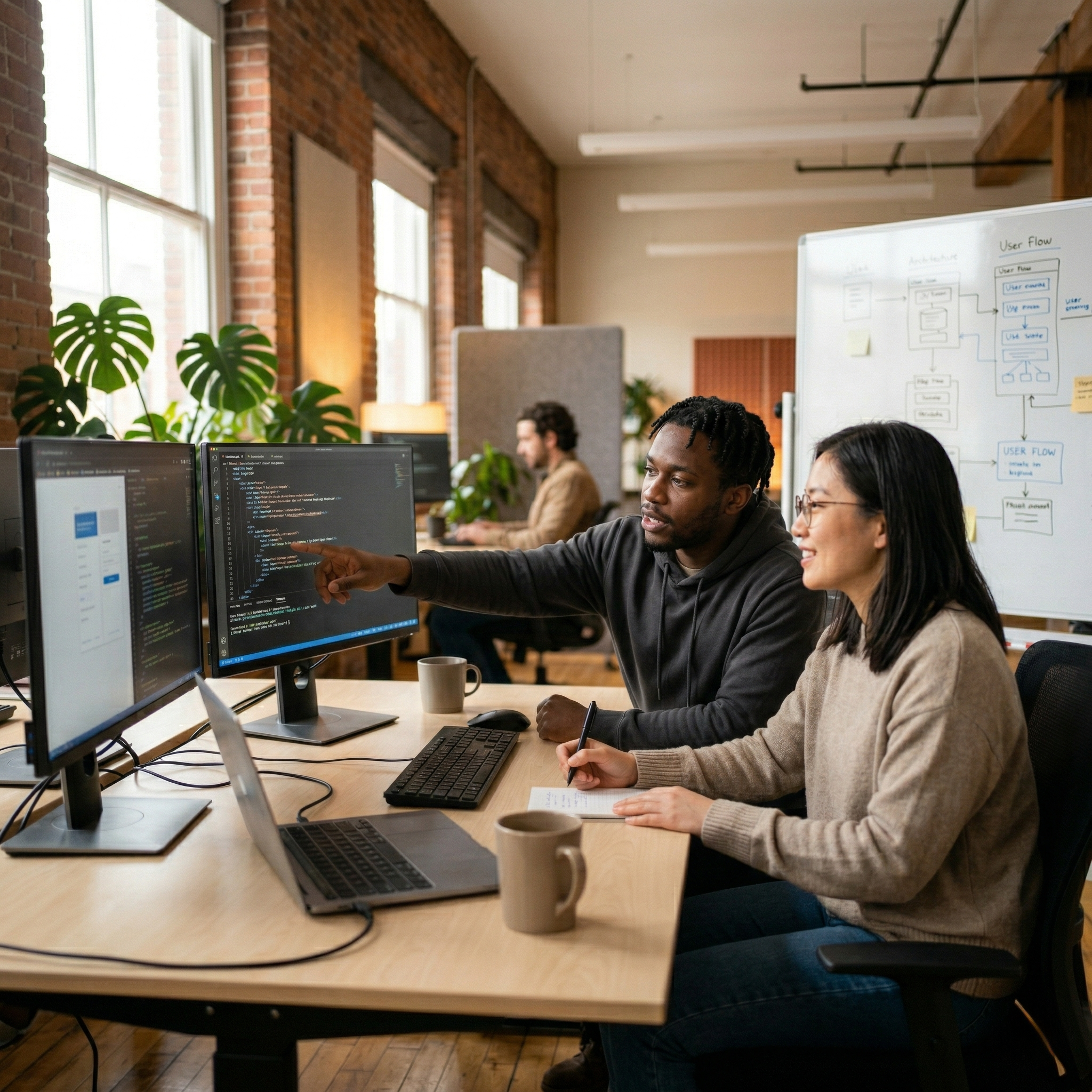 Thynkering Members Solving a Problem